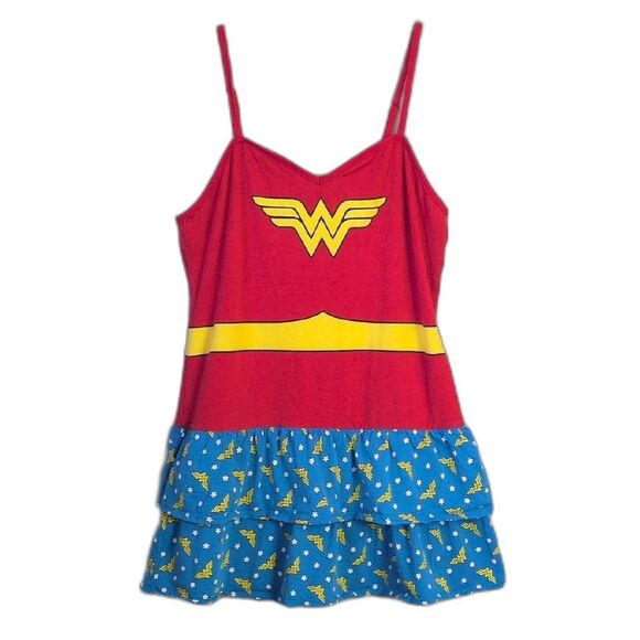 DC Comics Other - DC Comics Wonder Woman Sleepwear Gown Women's XL 15/17